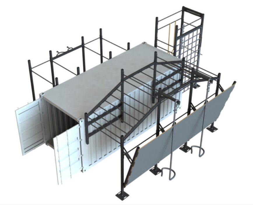 Träningscontainer, 20 fot
