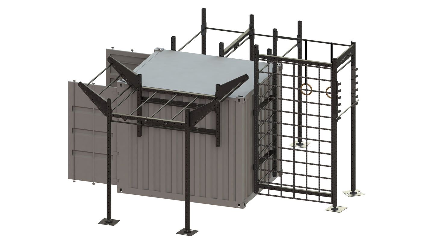 Träningscontainer, 10 fot