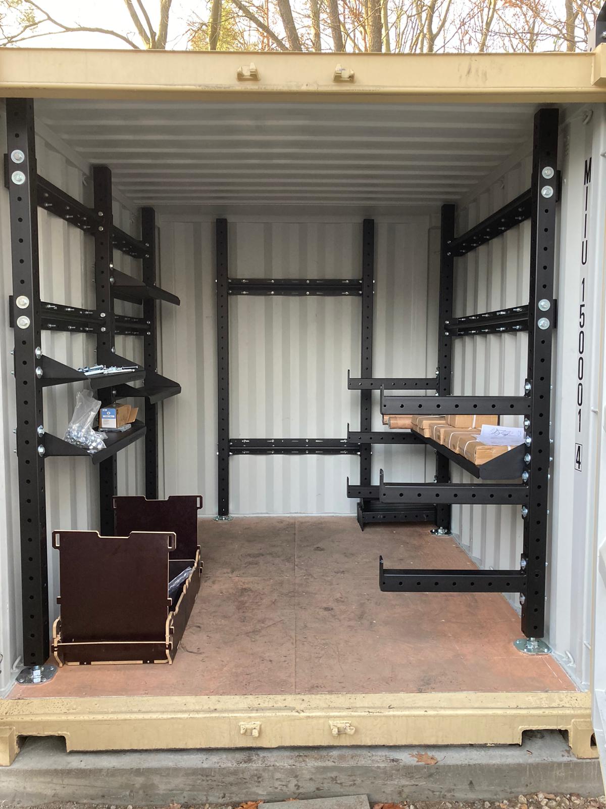 Träningscontainer, 10 fot